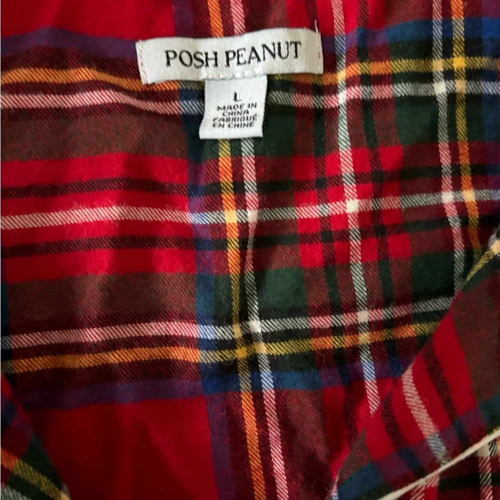 Posh Peanut Tartan Plaid Flannelette Set - Picture 3 of 3
